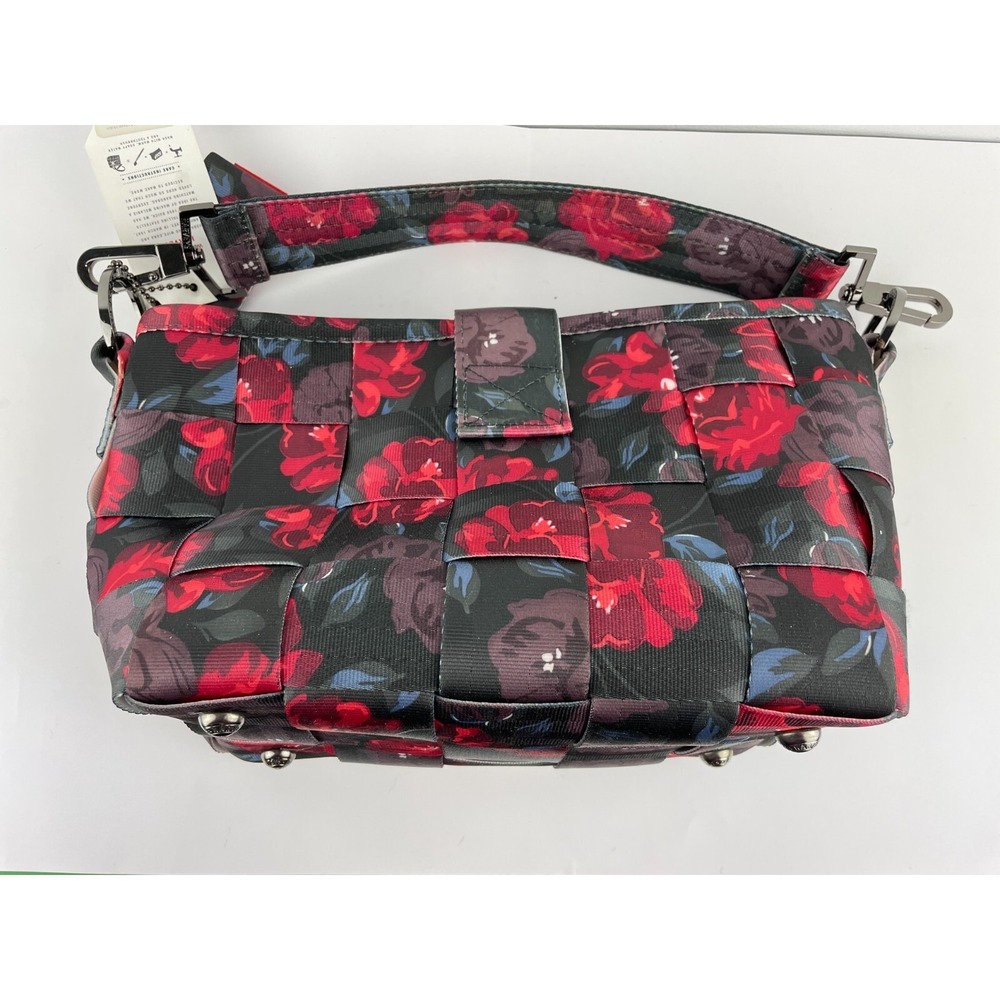 Harveys Carriage Collection Rosa Women's Multicolor Seatbelt Tote Bag Medium NWT - Picture 8 of 10